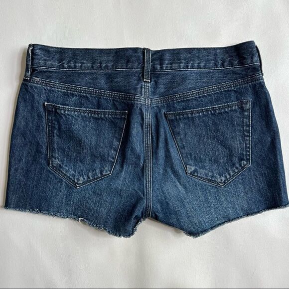 Madewell | Cut Off Raw Hem Mid Rise Denim Shorts - Picture 4 of 4